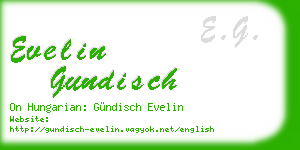 evelin gundisch business card